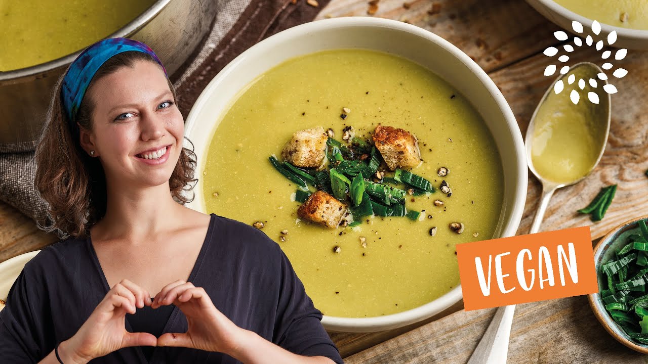 Cremige Lauchsuppe – basisch