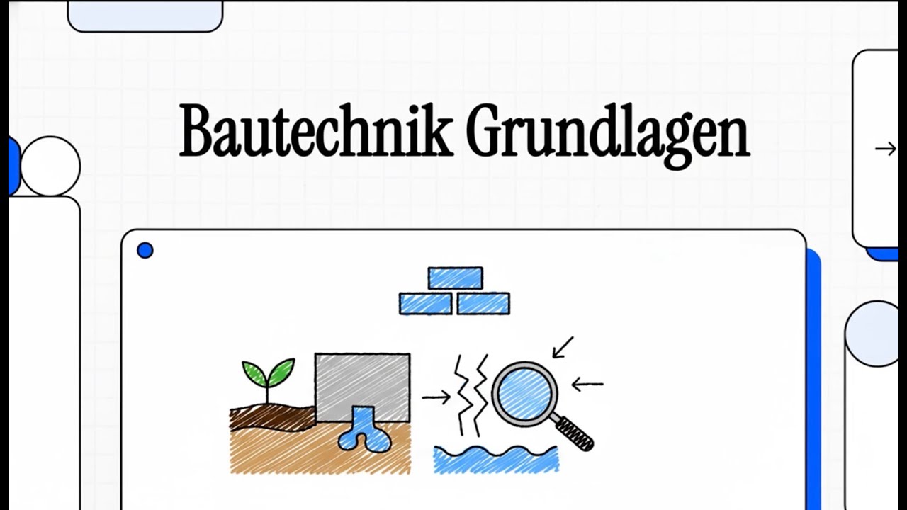 Bautechnik Grundlagen