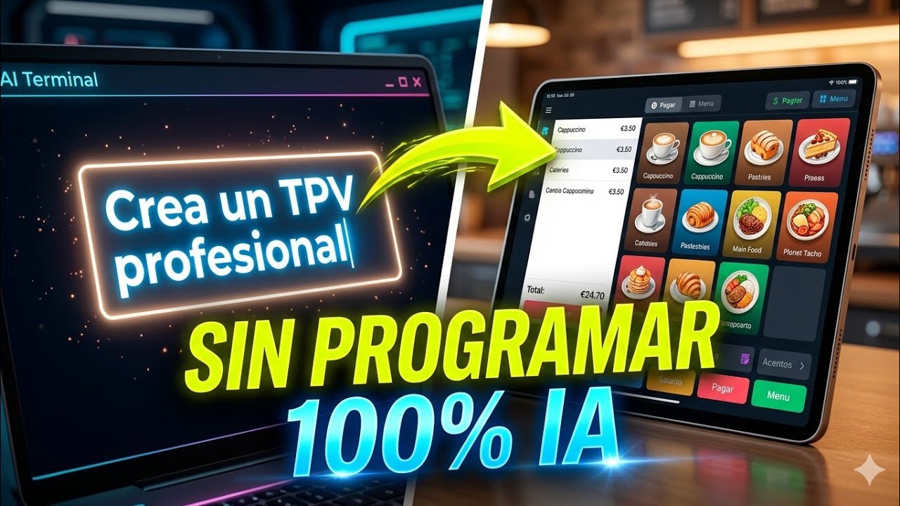 TPV Profesional con Impresión Directa: Crea tu propio software usando Excel y AntiGravity