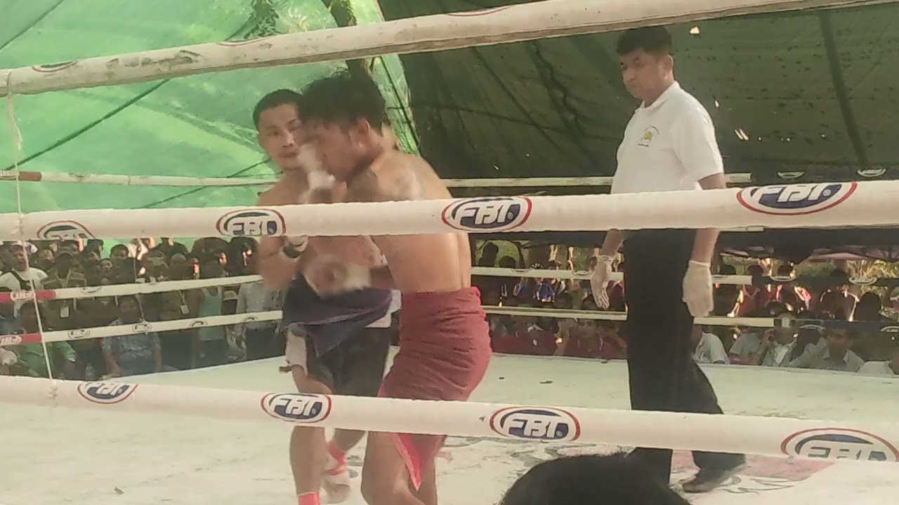 Myanmar Traditional Lethwei Match👊✊ 