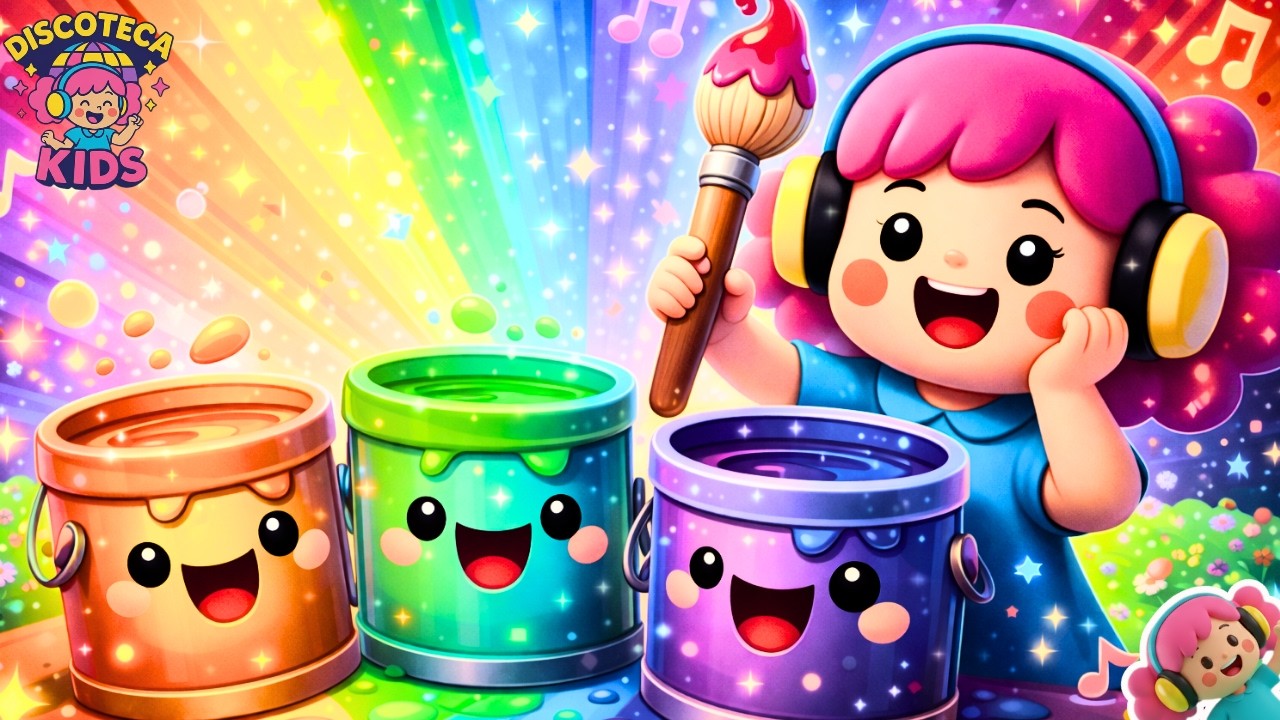 Tatá e as Cores Mágicas 🎨| Música Infantil