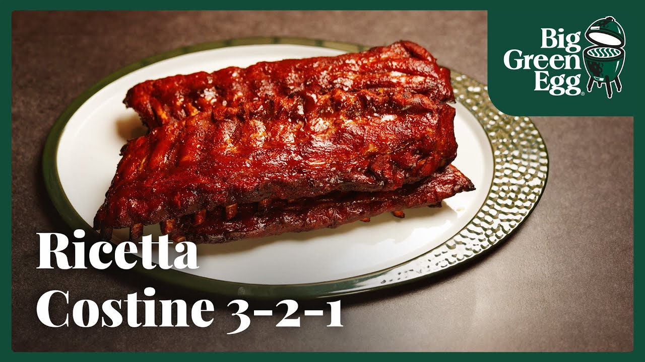 Costine 3-2-1 | Ricetta | Big Green Egg Italia