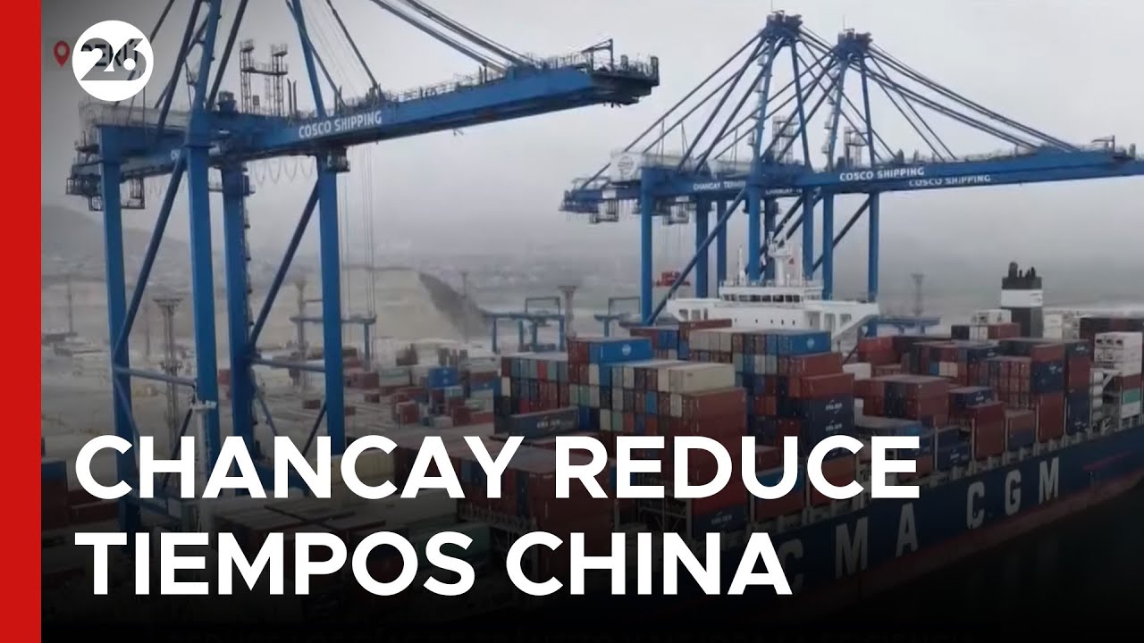 🇵🇪 A 12 meses de su apertura, Chancay reduce drásticamente los días de tránsito hacia China