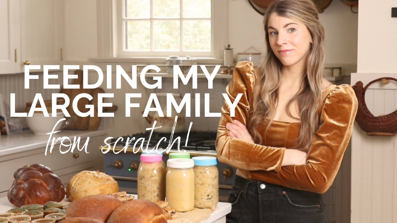 Cozy Winter From Scratch Baking Day