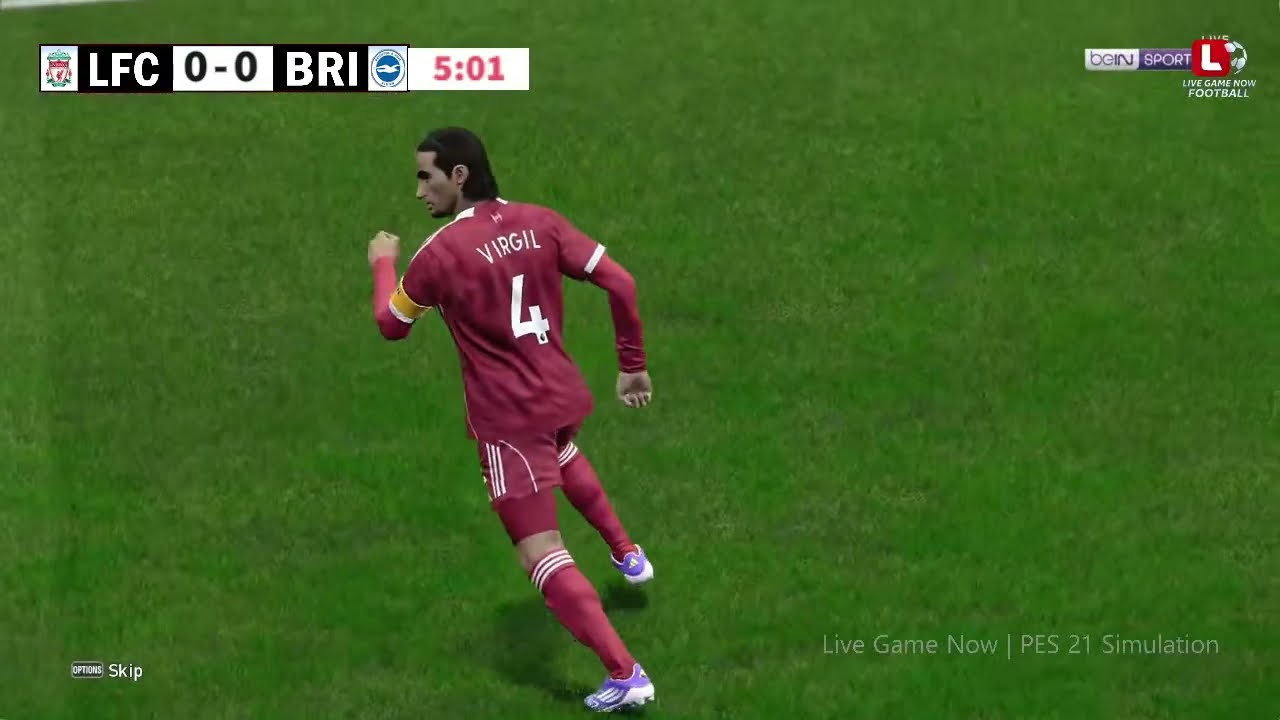 🔴LIVE: Liverpool vs Brighton | FA Cup 2025/26 | Live Match Today | eFootball PES Gameplay