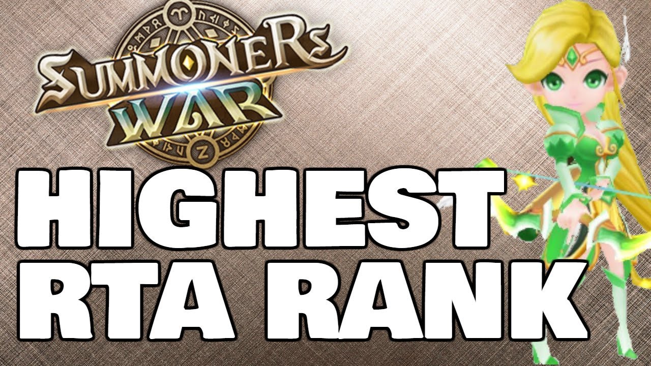 The Highest I've Ever Been in RTA! - Summoners War