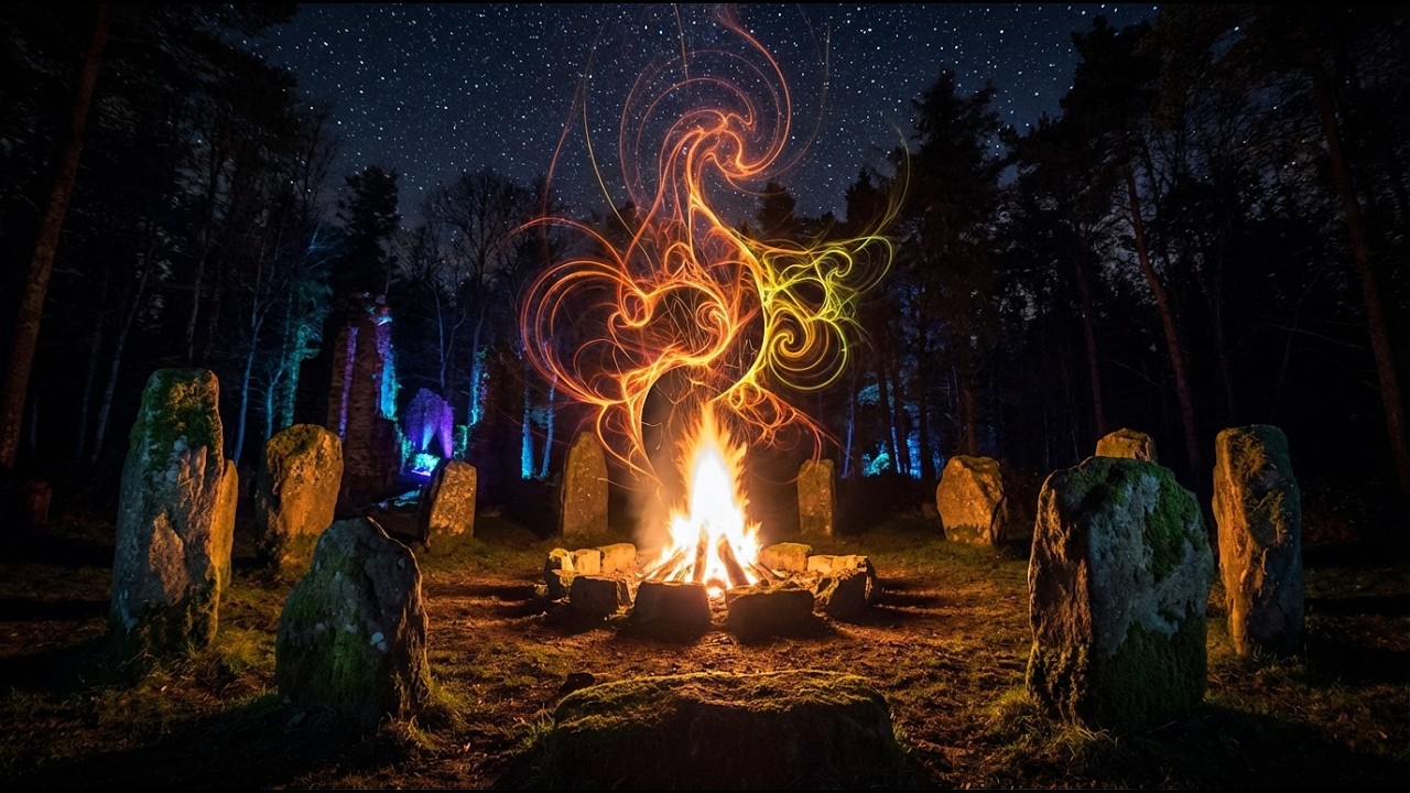 FIRE | CELTIC GOA Music 🌿 Beltane Psytrance