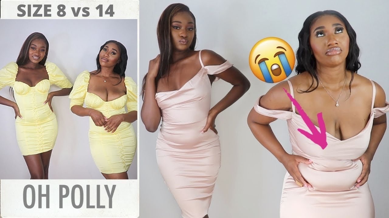 Size 8 vs.14 Try On The Same Date Night Outfits From OH POLLY