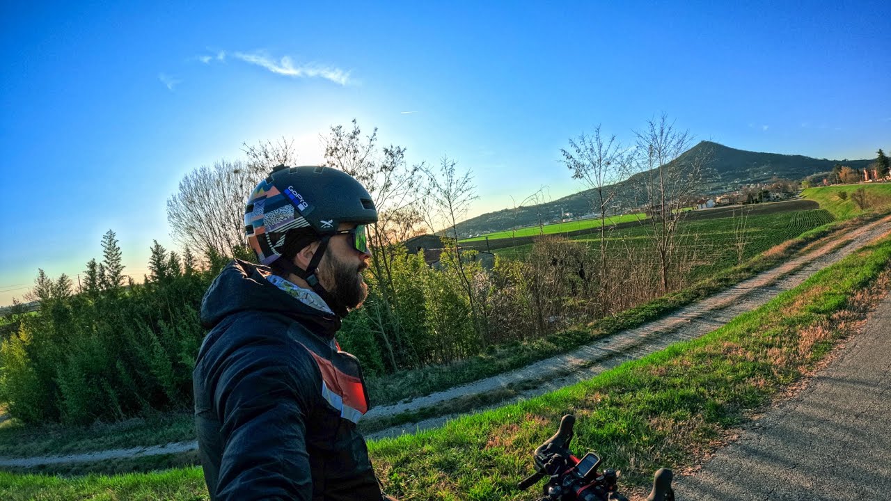 GIRO AD ANELLO DEI COLLI EUGANEI IN GRAVEL II Con gelatino atomico #bikepacking