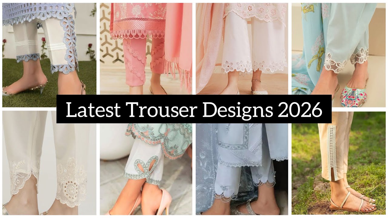Top 30 Trouser Designs 2025 | latest trending Trouser Designs | ٹراؤزر ڈیزائن 2025