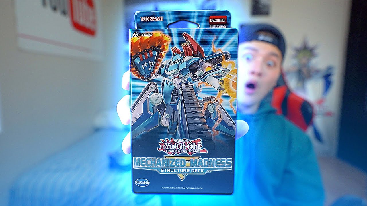 THE MOST AGGRESSIVE NEW MACHINE DECK EVER! (Yu-Gi-Oh! Mechanized Madness Structure Deck Opening)