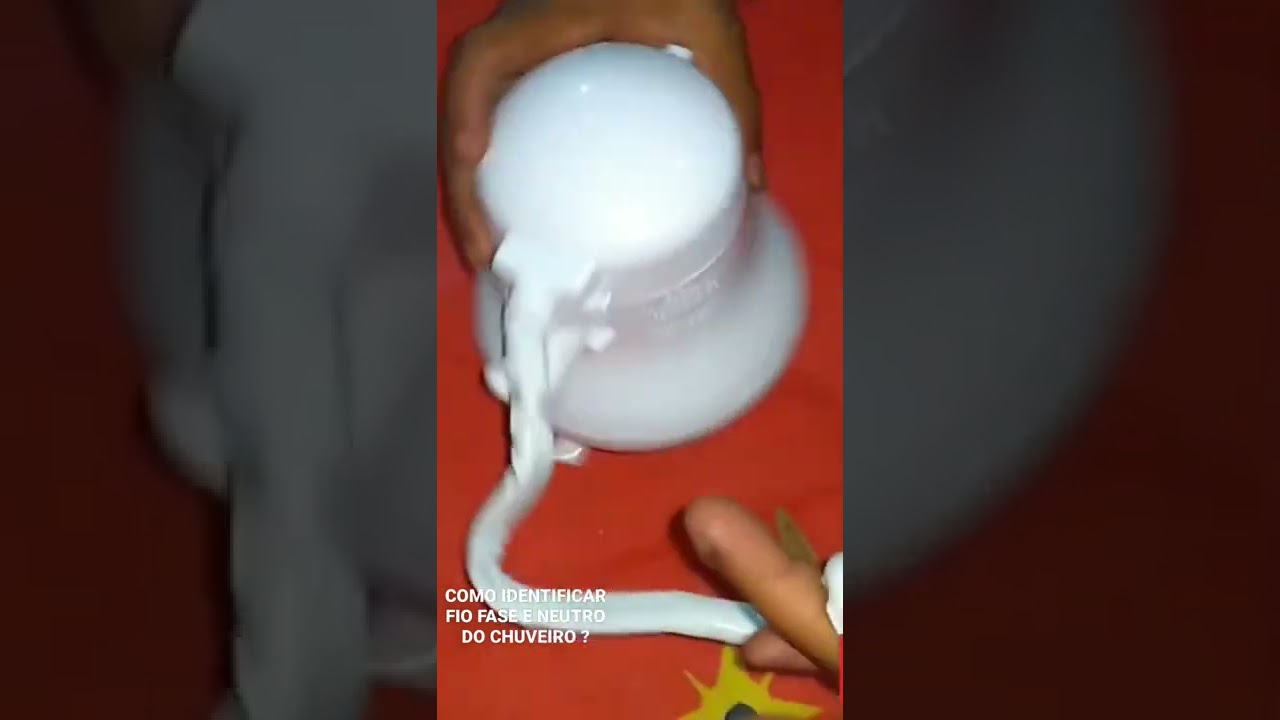como identificar fio fase e neutro do chuveiro?