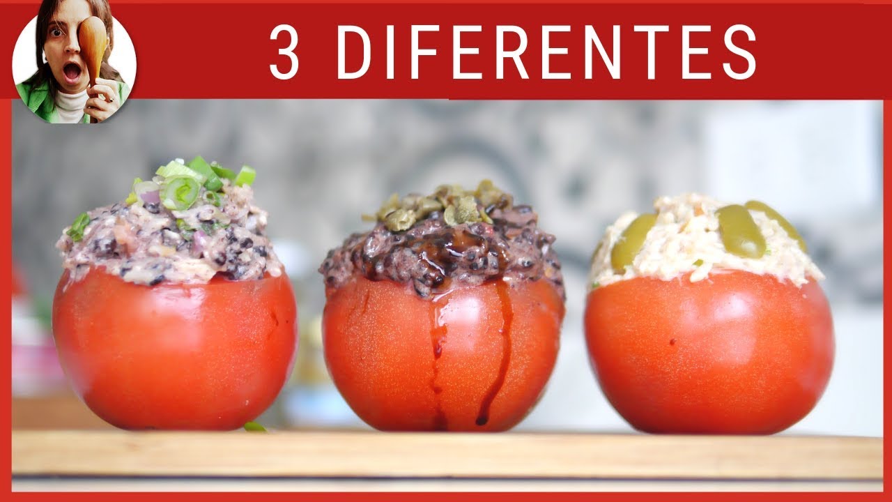 TOMATES RELLENOS: el tradicional y dos nuevos!