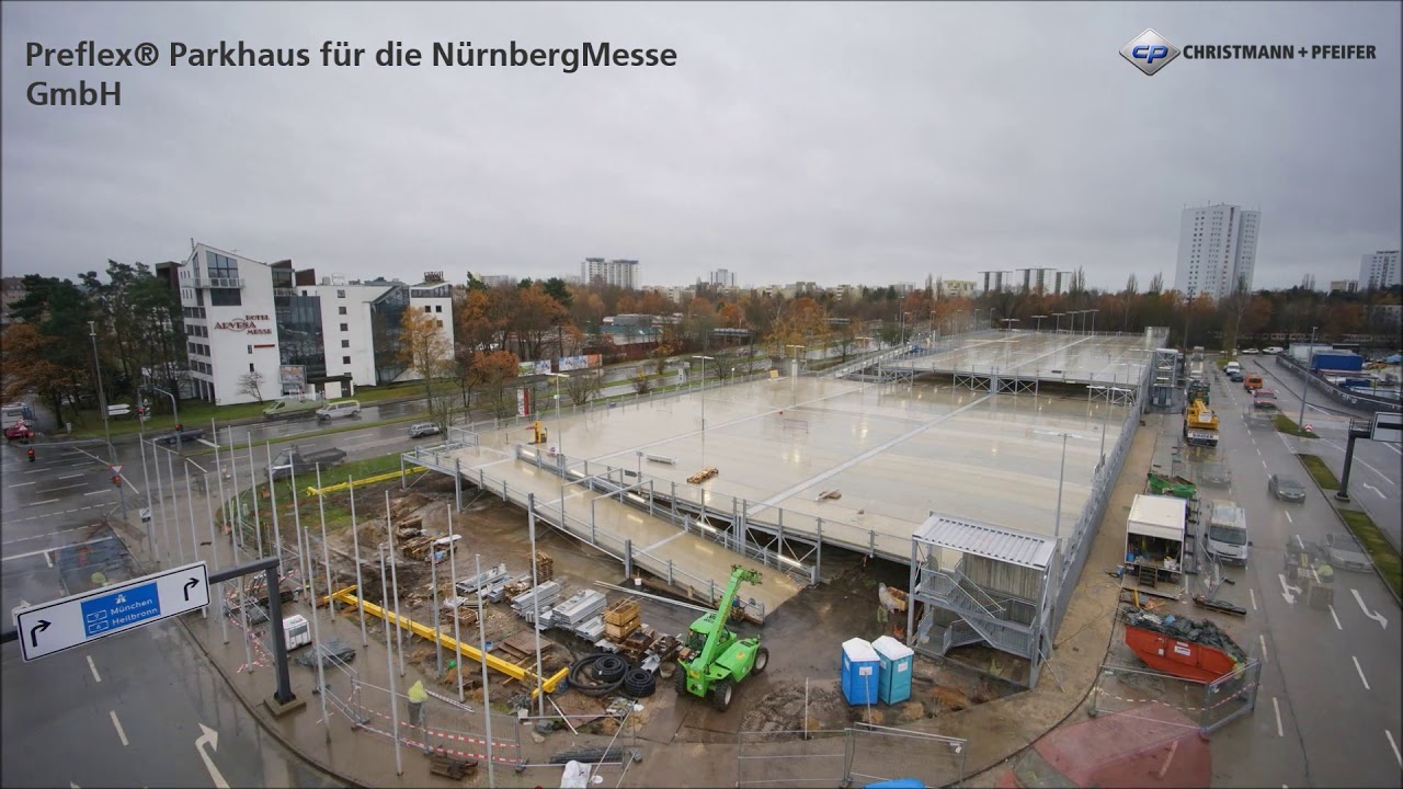 Preflex&reg; Parkhaus f&uuml;r die N&uuml;rnbergMesse GmbH