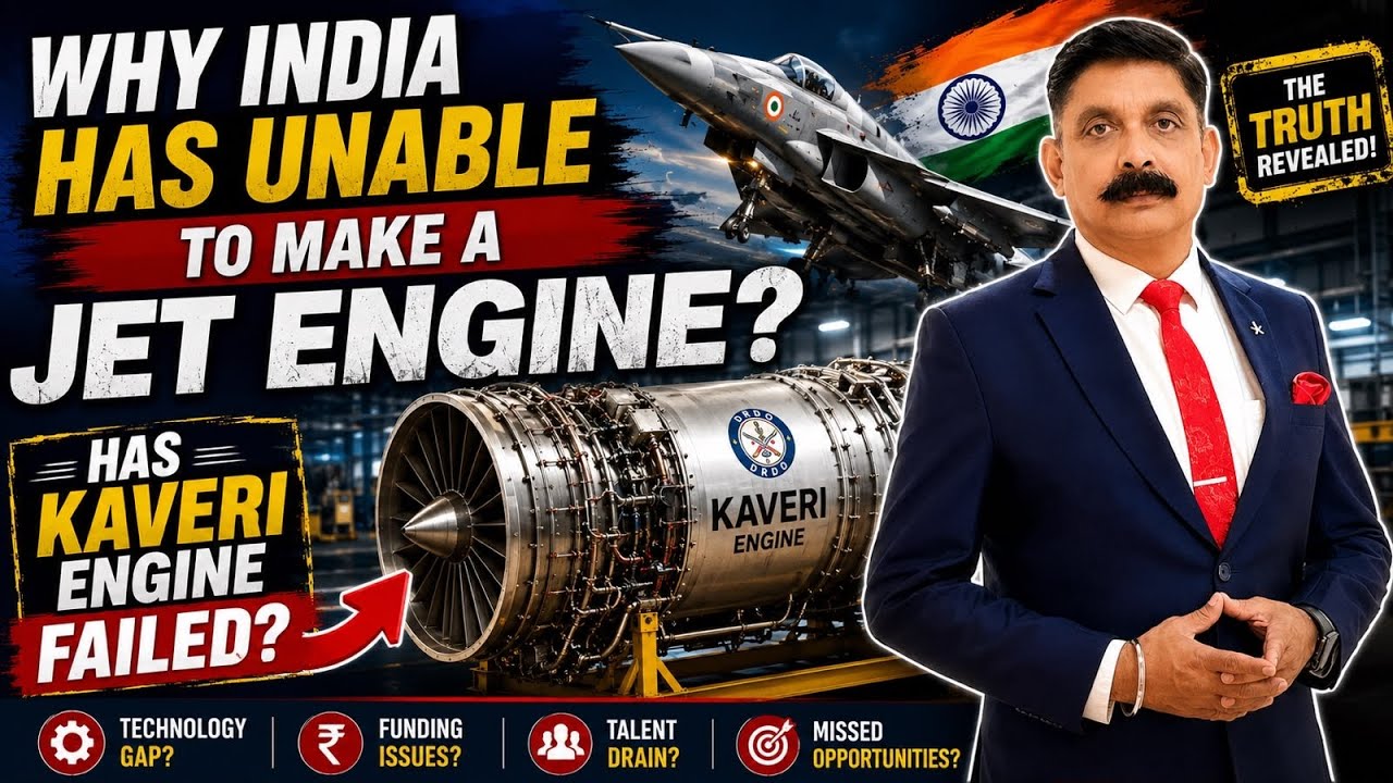 The Kaveri Engine Truth: Why India Still Can't Build a Fighter Jet Engine