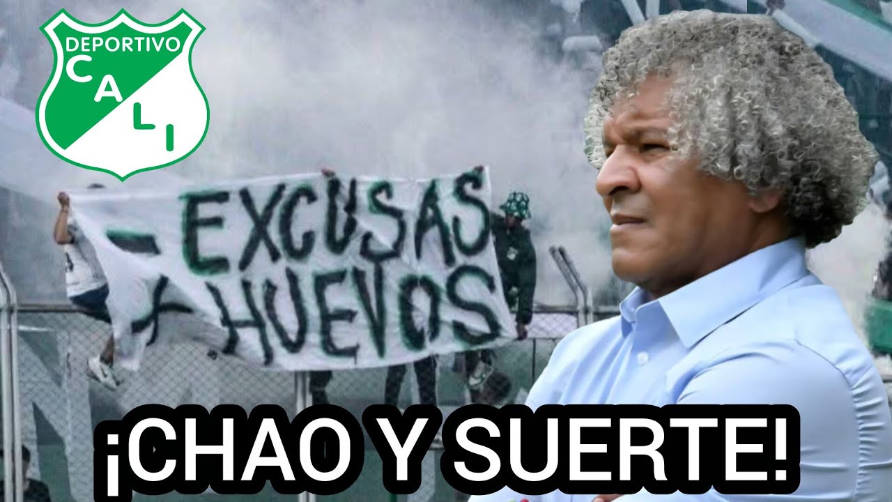 ¡Cali se queda sin técnico!😱 La hinchada del Deportivo Cali se respeta.