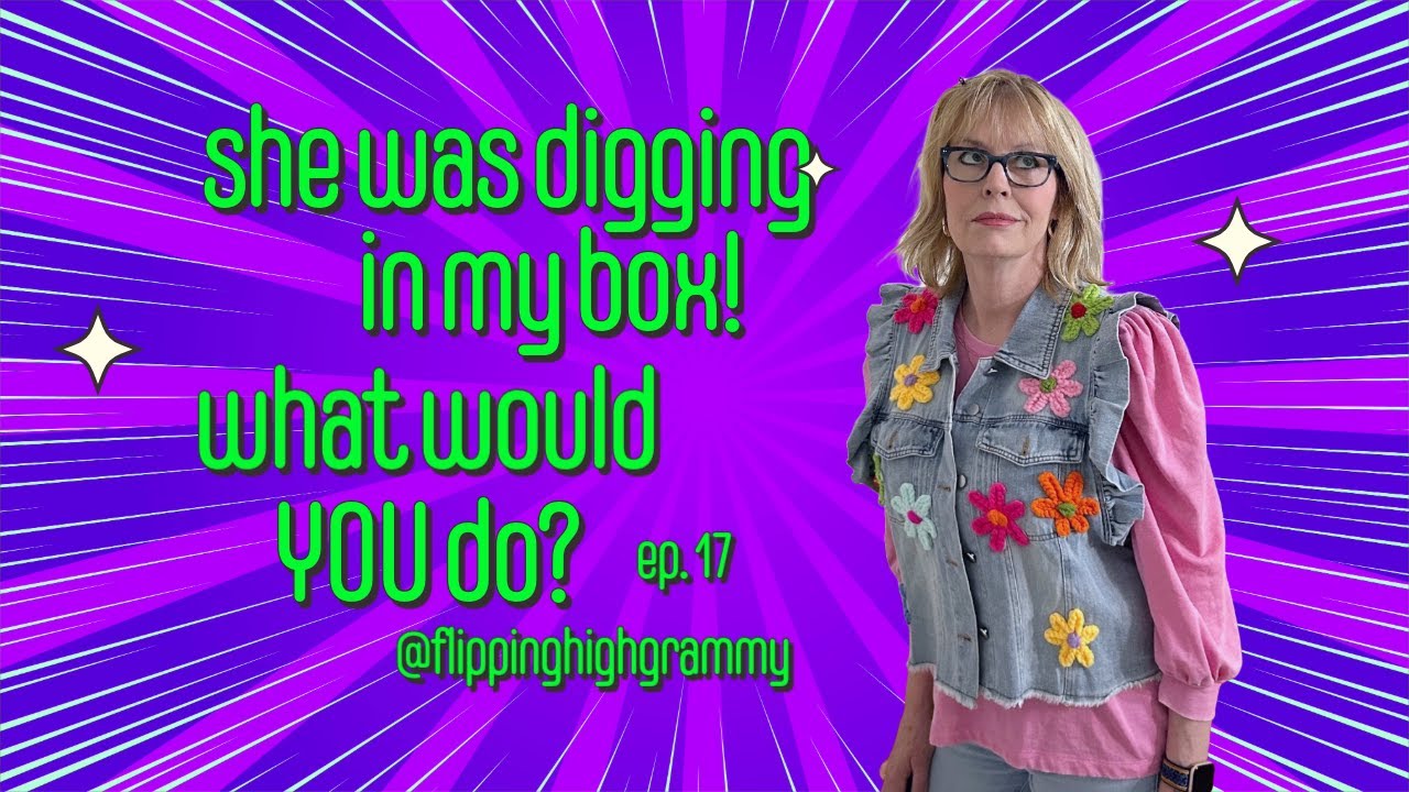 dealing with people who don't wait their turn~ #ebayreseller #ebay #ebayseller #treasurehunting