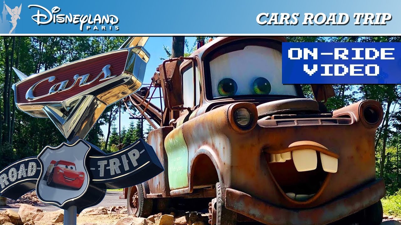 🎢 (Full On-Ride) CARS Road Trip new attraction Disneyland Paris 2021 Walt Disney Studios Park