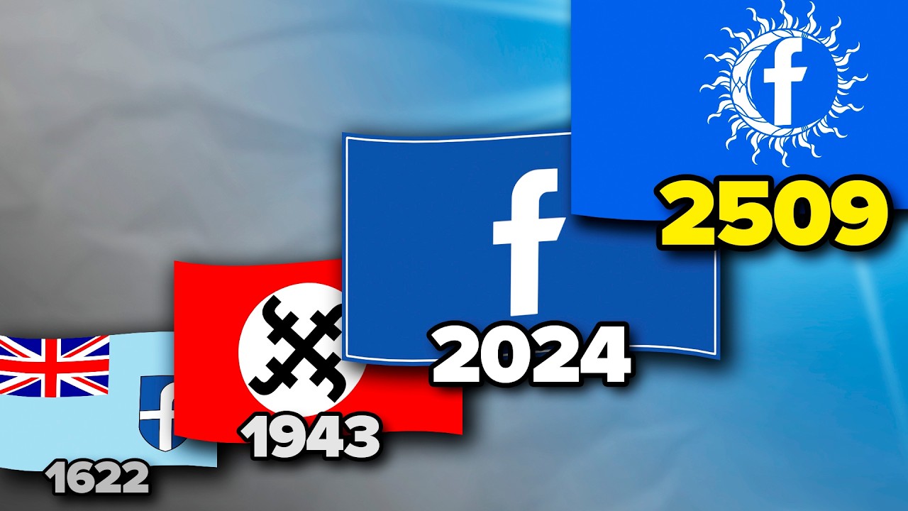 Историческая эволюция флага Facebook | Развлечения с флагами