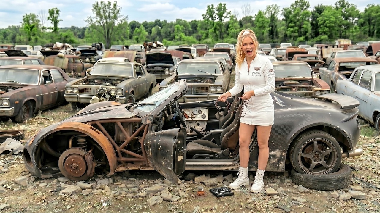 Restoring an Abandoned Mystery Sports Car Nobody Can Identify | ASMR Car Restoration