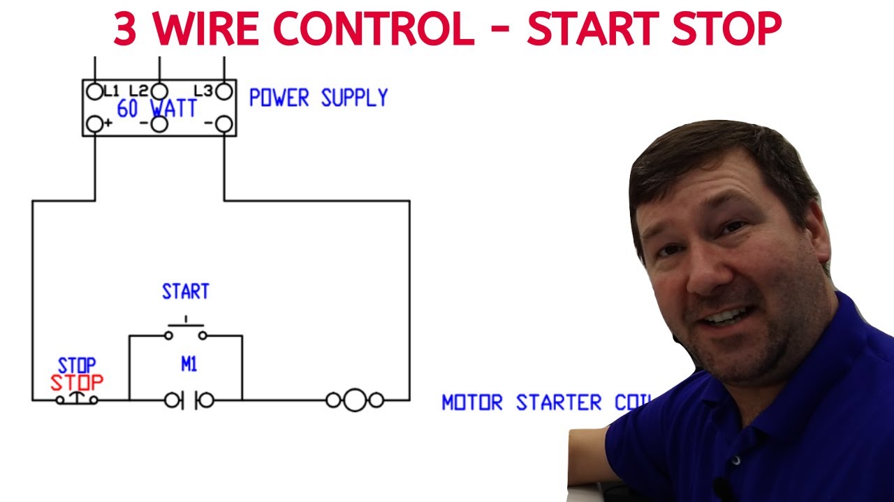 How to Wire a Start Stop Motor Control Circuit.