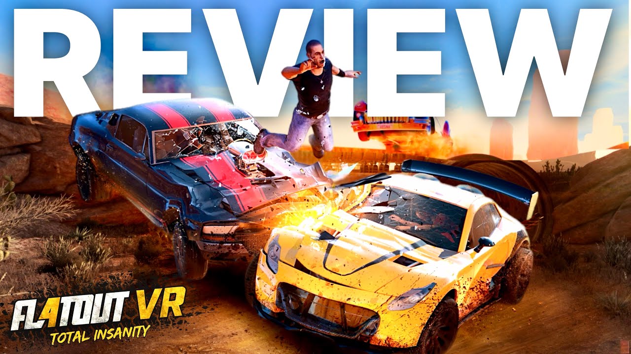 Flatout 4 VR Total Insanity Review - The Best VR Game of 2026