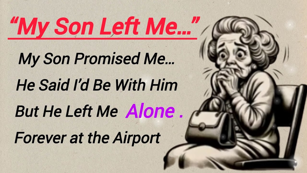 Learn English through stories ⭐My Son Left Me Alone Forever | Heartbreaking Story