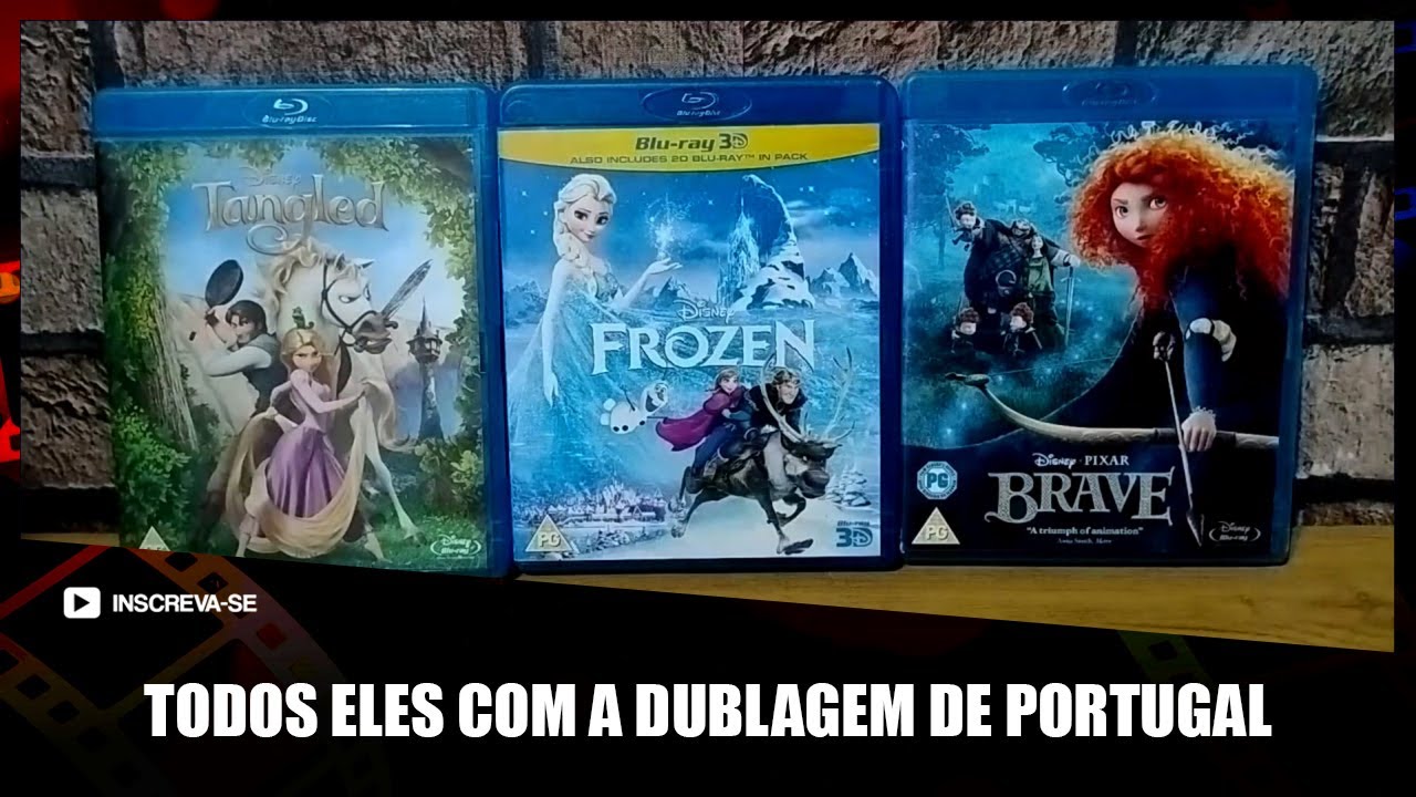 TRÊS EDIÇÕES EM BLU-RAY DA DISNEY LANÇADOS NO REINO UNIDO