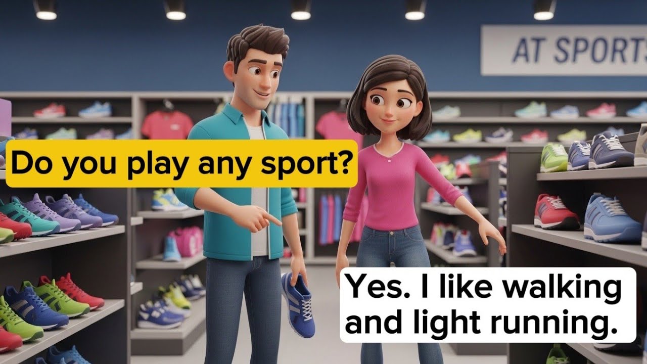 10 Simple English Conversations for Beginners | Easy Real-Life English Dialogues (A1–A2)