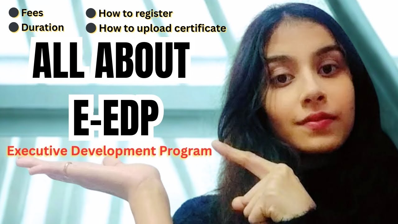 (ICSI ) All about CS (e-Edp) Executive development program @Shalini Chaudhary  #csaspirant #edp #icsi