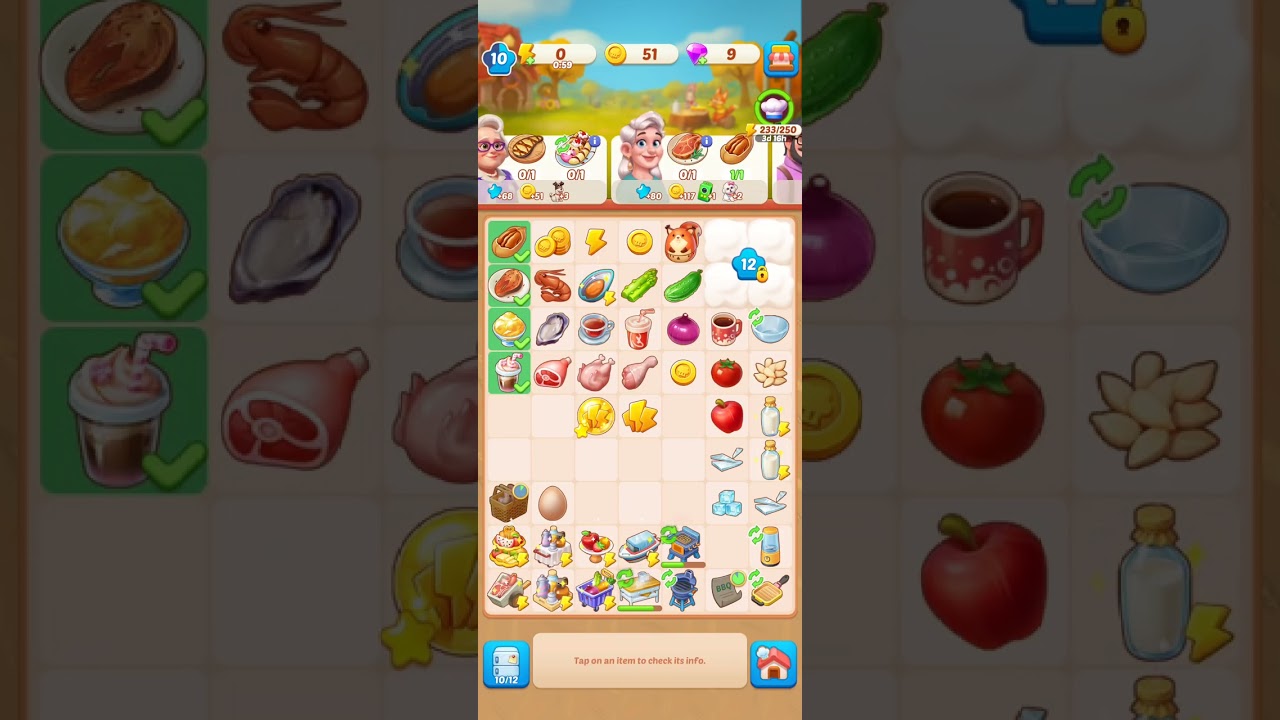 Merge Cooking Theme Restaurant Android Mobile pt 18 Gameplay 
