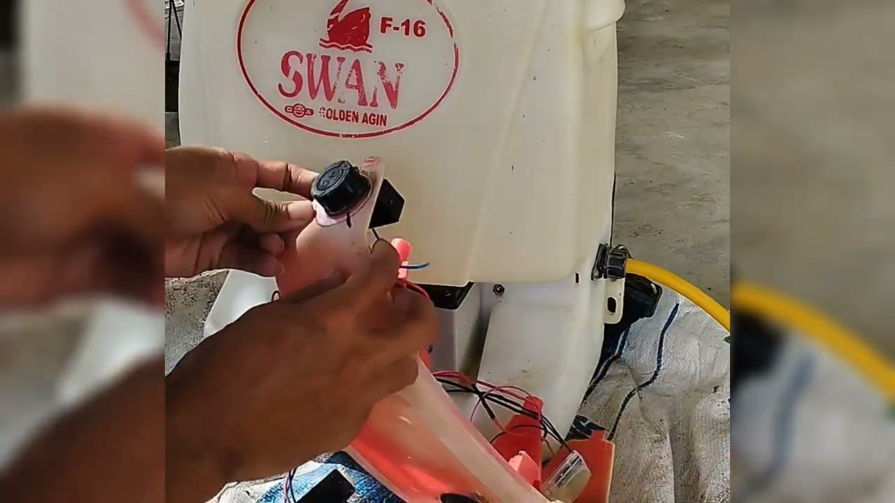 GANTI POTENSIO PENGATUR SEMBURAN SPRAYER #petani #spray 