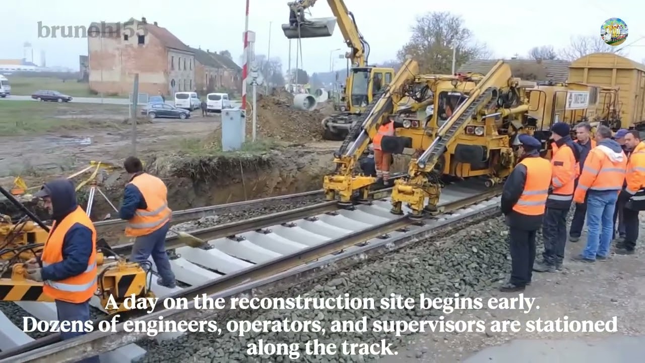 Rebuilding Rails at 1000m/Day: Swietelsky's SMD-80 in Action