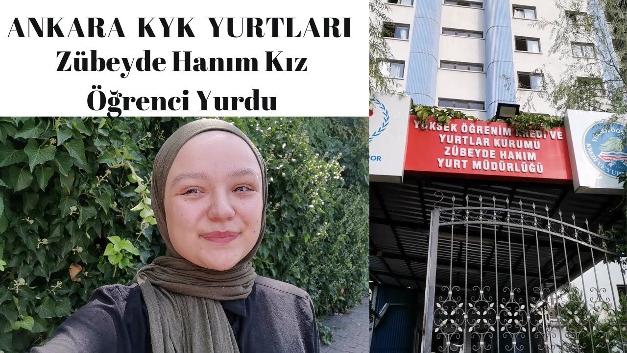 ANKARA KYK YURTLARI/ ZÜBEYDE HANIM KIZ ÖĞRENCİ YURDU #kykyurt #kyk #ankara