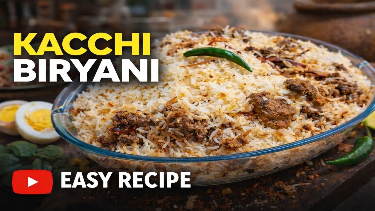 সহজে কাচ্চি বিরিয়ানী রেসিপি ॥ Easy  Kacchi Biryani Recipe ॥ Bangladeshi Kacchi Biryani Recipe