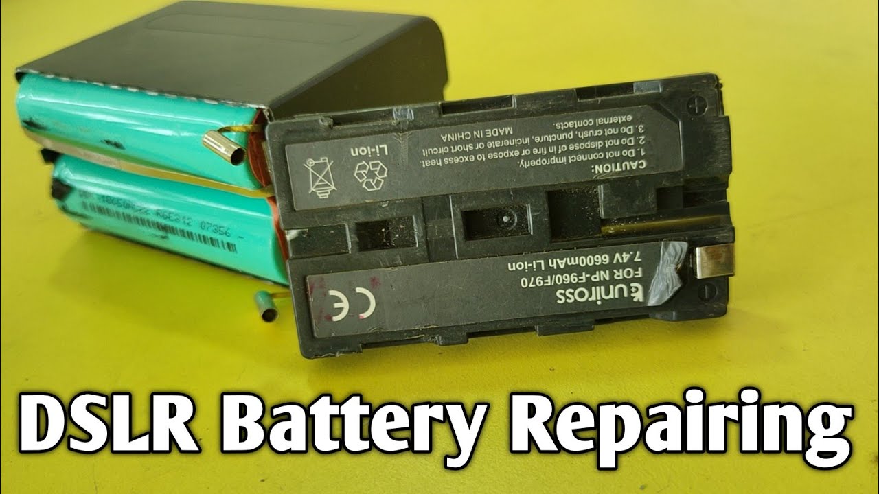DSLR Camera Battery Repairing in hindi