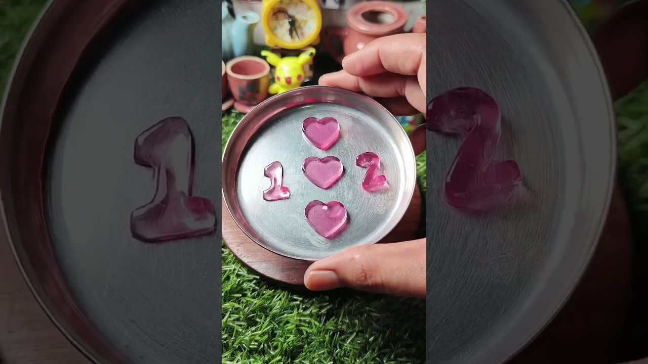 Miniature Colorful Jelly Dessert with Different Flavours 🍓🍊 Simple and Easy to make | Tiny treats 