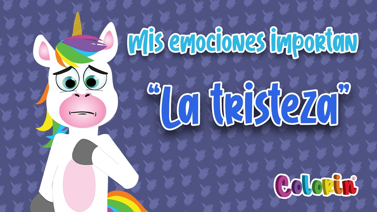 🌈 El color de las emociones de los niños ➡️ La tristeza 😔😪