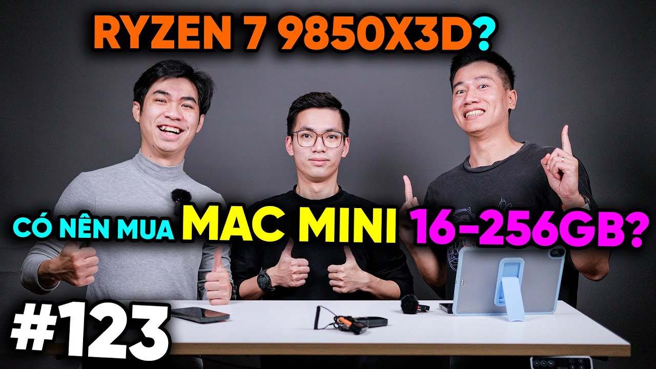 Có nên mua Mac Mini 16-256GB - Ryzen 7 9850X3D có NGON không | Real Talk #123