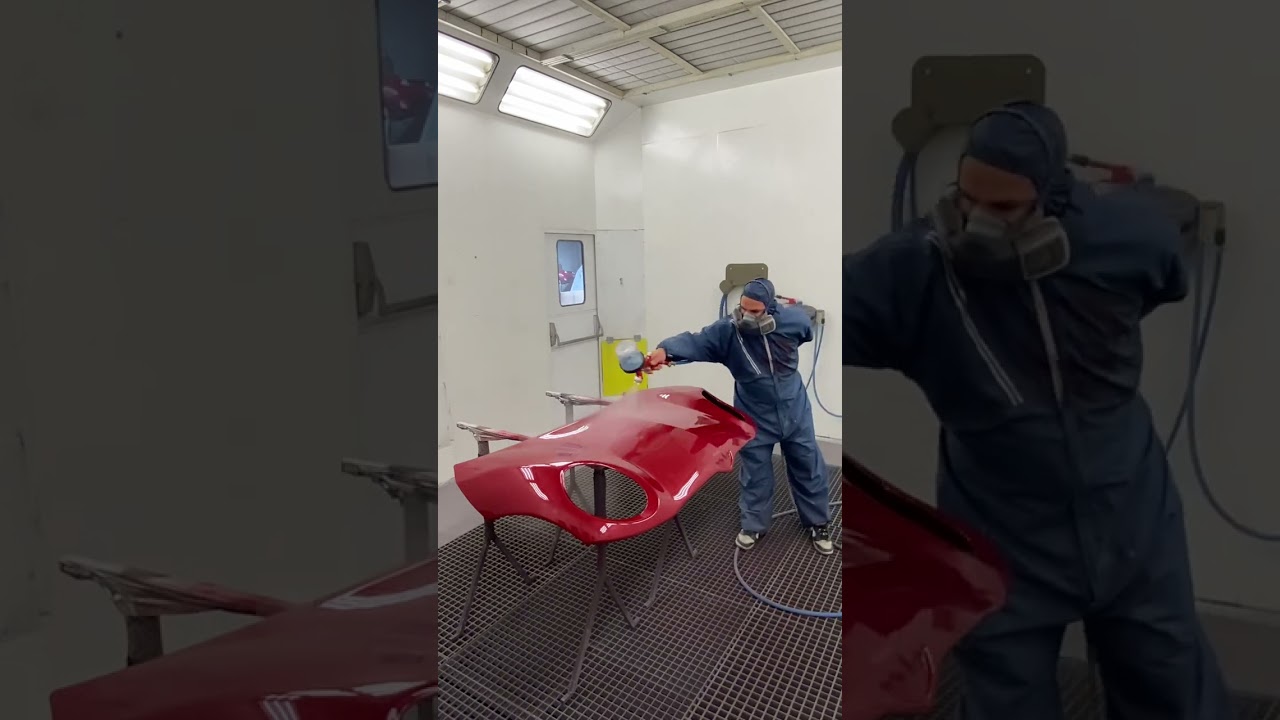 ROBERLO 510 Clearcoat with SAGOLA 4600 Clear Pro TEST By Carrosserie Fred’Al Studio