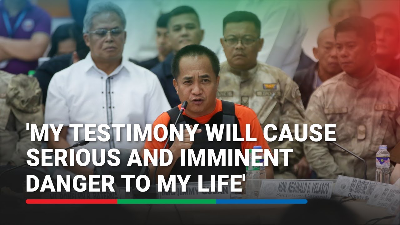 Jimmy Guban's opening statement linking Paolo Duterte to P6-B drugs shipment | ABS-CBN News