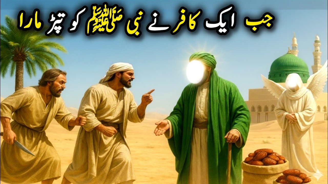 Jab Ek Yahudi Ni Hazrat Muhammad SAW Ko Thappad Mara 