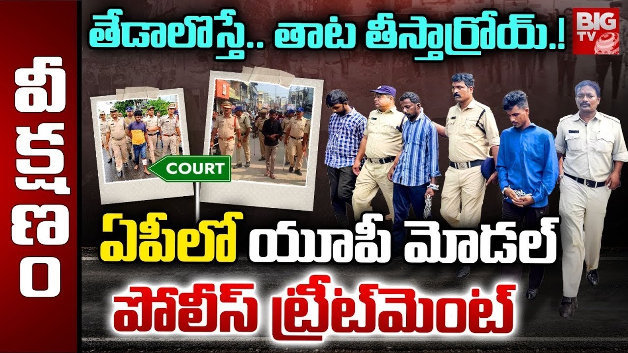 AP Police Special Treatment for AP Rowdy Sheeters | తేడాలొస్తే..తాట తీస్తార్రోయ్.! | Yogi Adityanath