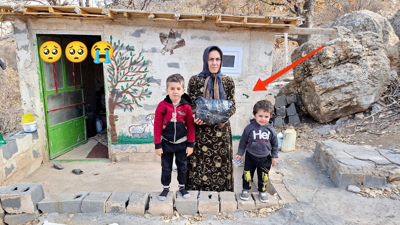 A nomadic child is found after several months.😭😭😭