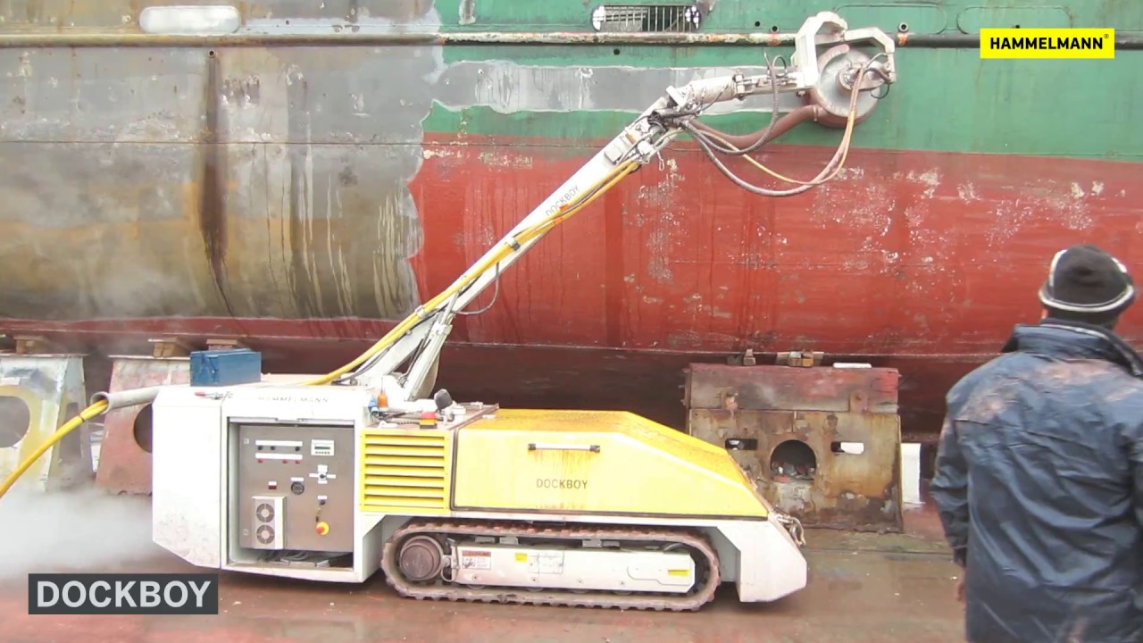 Hydroblasting applicazioni 3000bar - Dockboy/Dockmate/Spiderjet