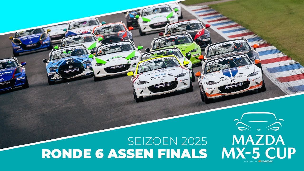 Mazda MX5 Cup - Seizoen 2025 - Ronde 6 Assen (finale)