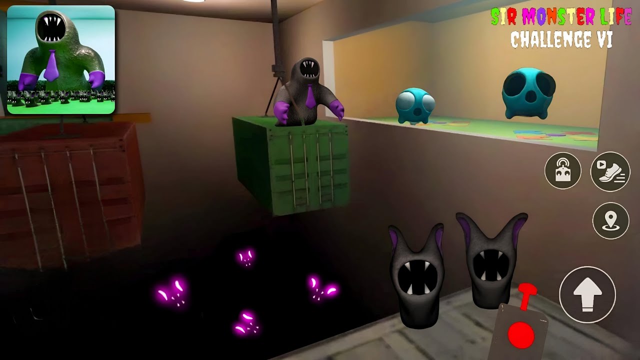 Sir Monster Life Challenge 6 - Gameplay Walkthrough Part 52 - Chapter 1,2 (Android, iOS)