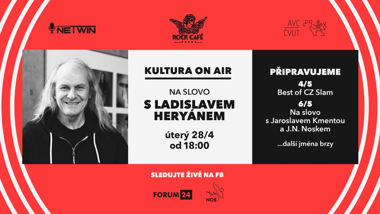 Kultura on Air: Na slovo s Ladislavem Heryánem