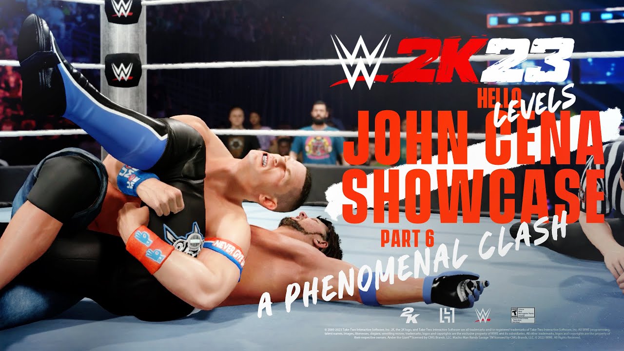 WWE 2K23 Showcase Mode : Part 6 - A Phenomenal Clash | John Cena vs AJ Styles