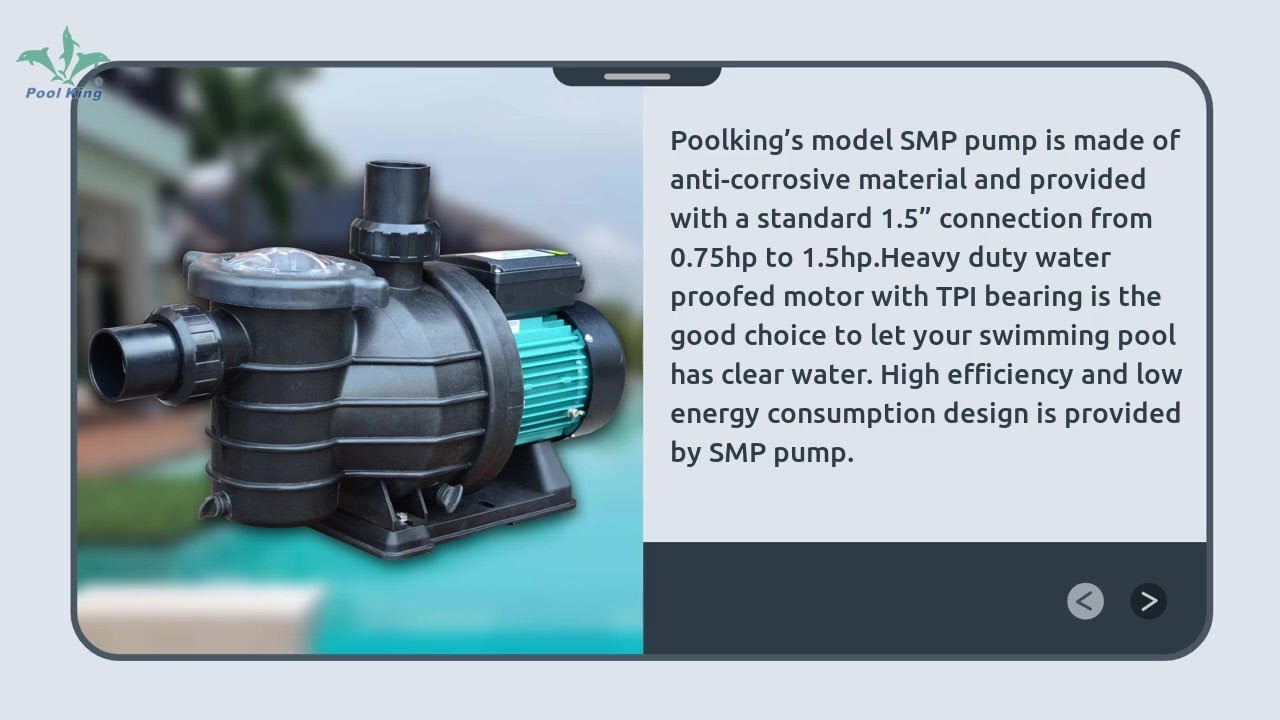SMP Series Stable Pool Pumps, Swimming Pool Pumps | Poolking Filtration Equipment Manufacturer